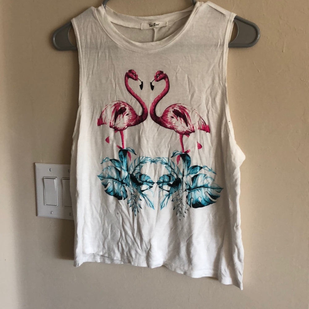 Never used flamingo top